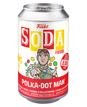 Suicide Squad - Polkadot Man - Sealed Funko Mystery Soda Figure - LIMIT 6