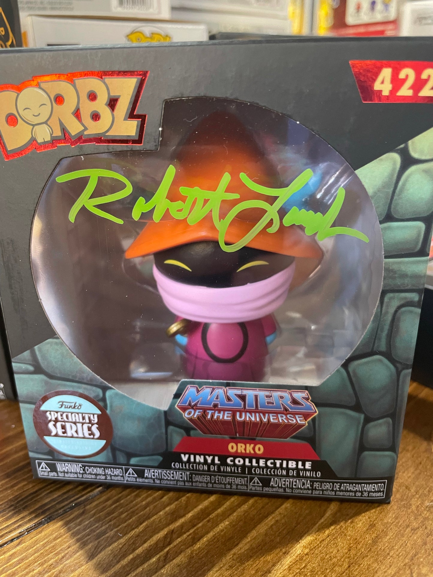 Filmation Artist Robert Lamb Signed and Illustrated Funko Pop! Vinyl Figures (Cartoon)