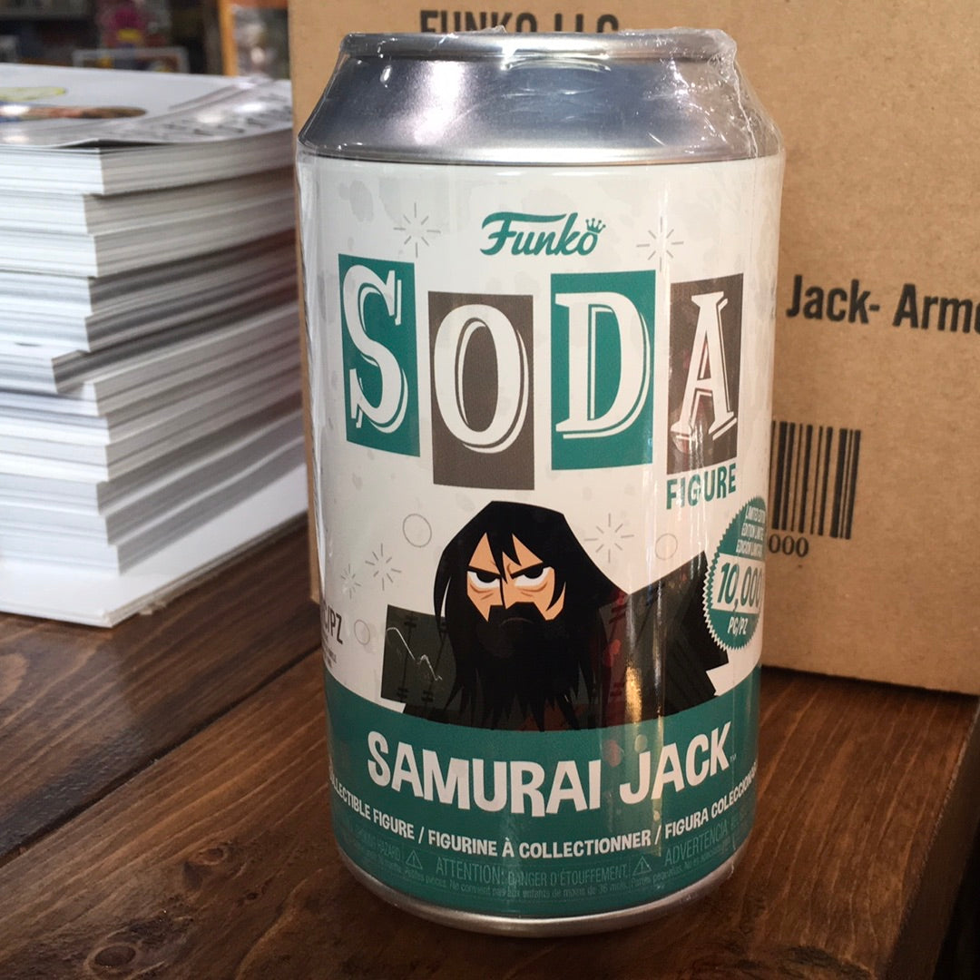 Samurai Jack - Armored Jack Sealed Mystery Funko SODA Figure