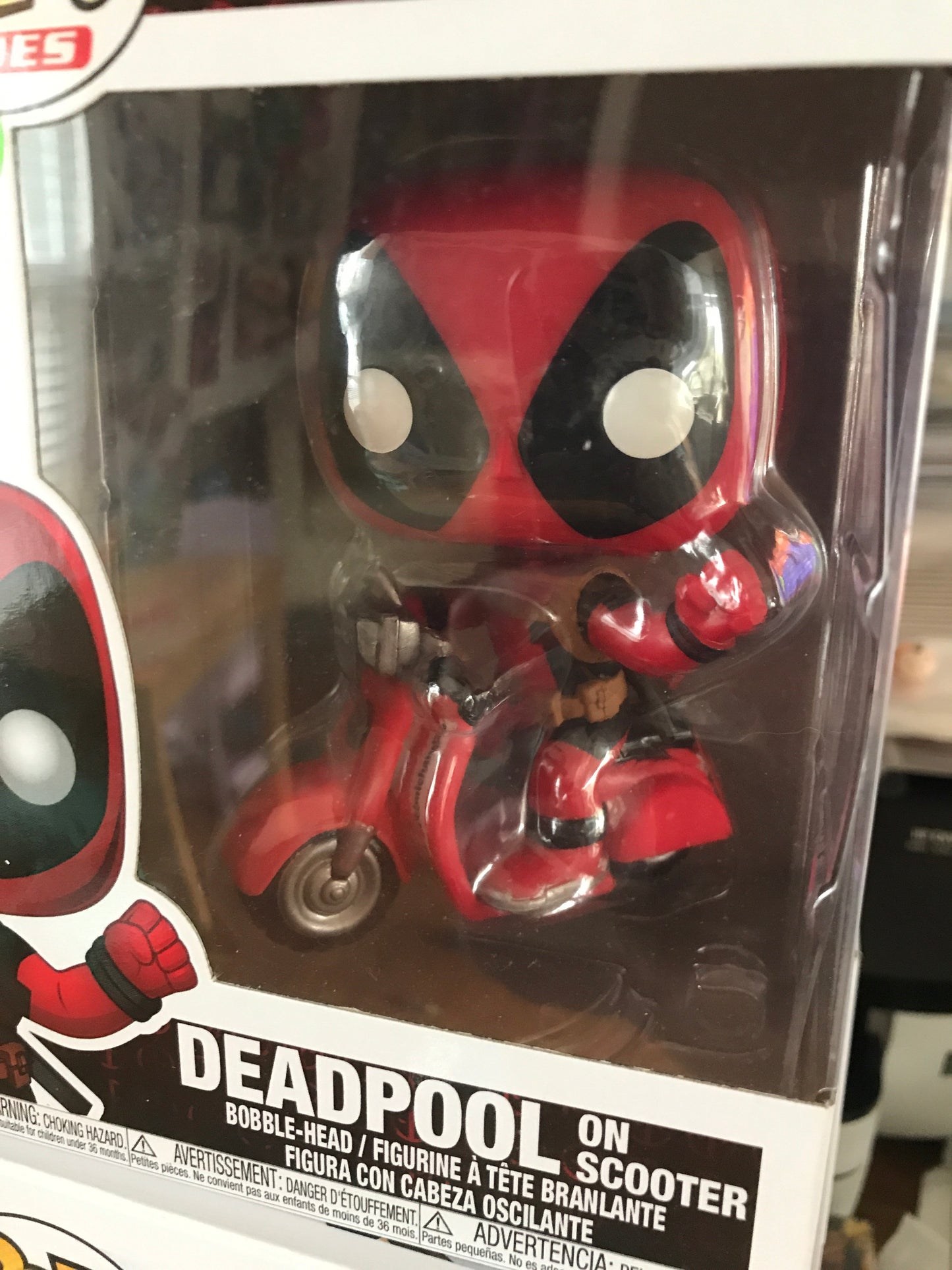 Deadpool on scooter 48 Funko Pop! vinyl figure marvel