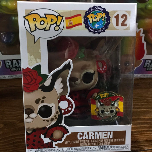 Around the World Carmen 12 Funko Pop! vinyl figure Icons