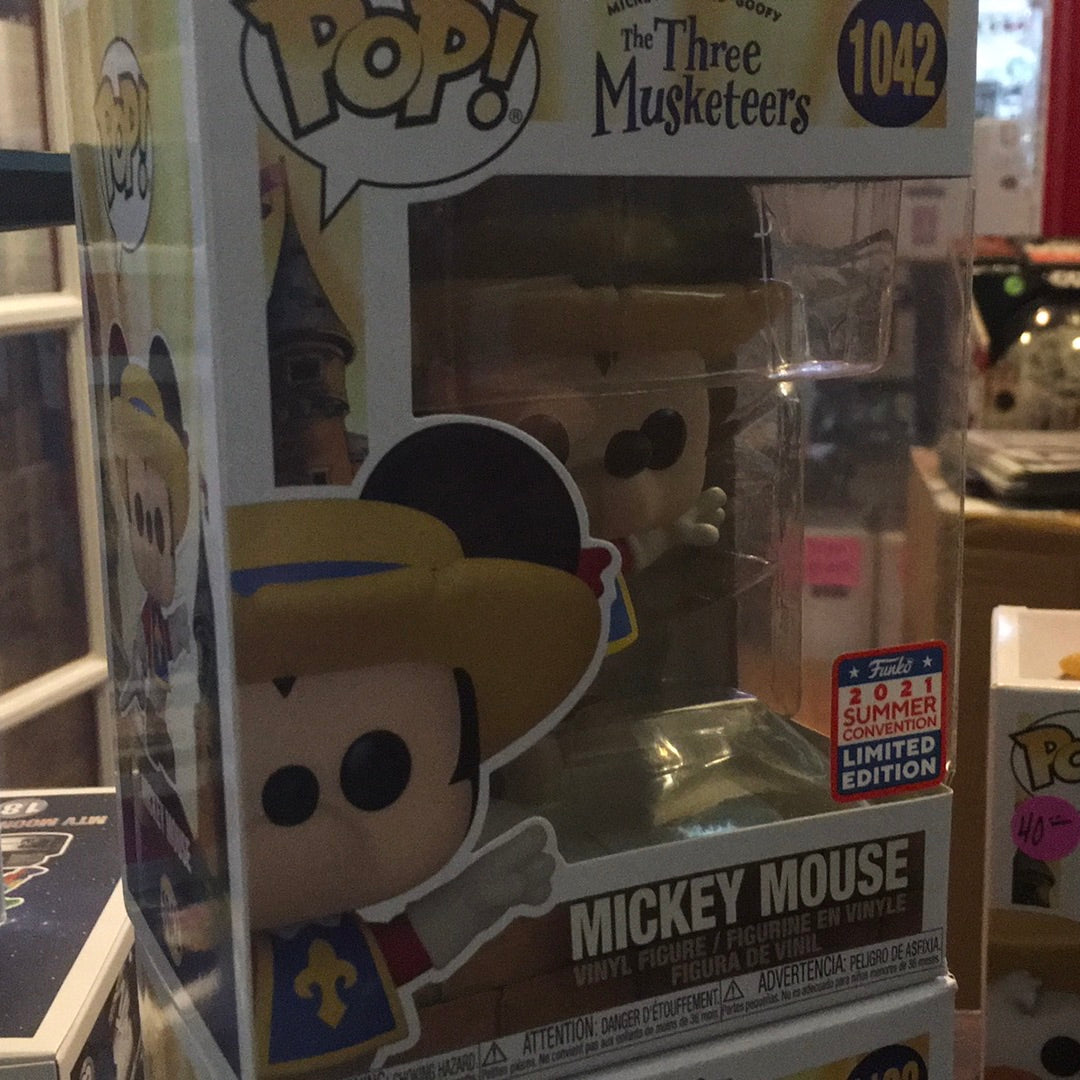 Disney The Three Musketeers Mickey Mouse 1042 Funko pop vinyl figure