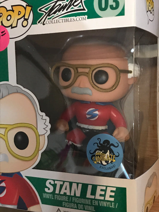 Marvel Stan Lee 03 comikaze exclusive Funko Pop! Vinyl figure