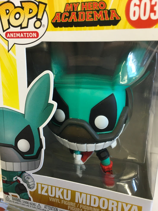 MHA Izuku Midoriya Deku w helmet Funko Pop! Vinyl Figure anime