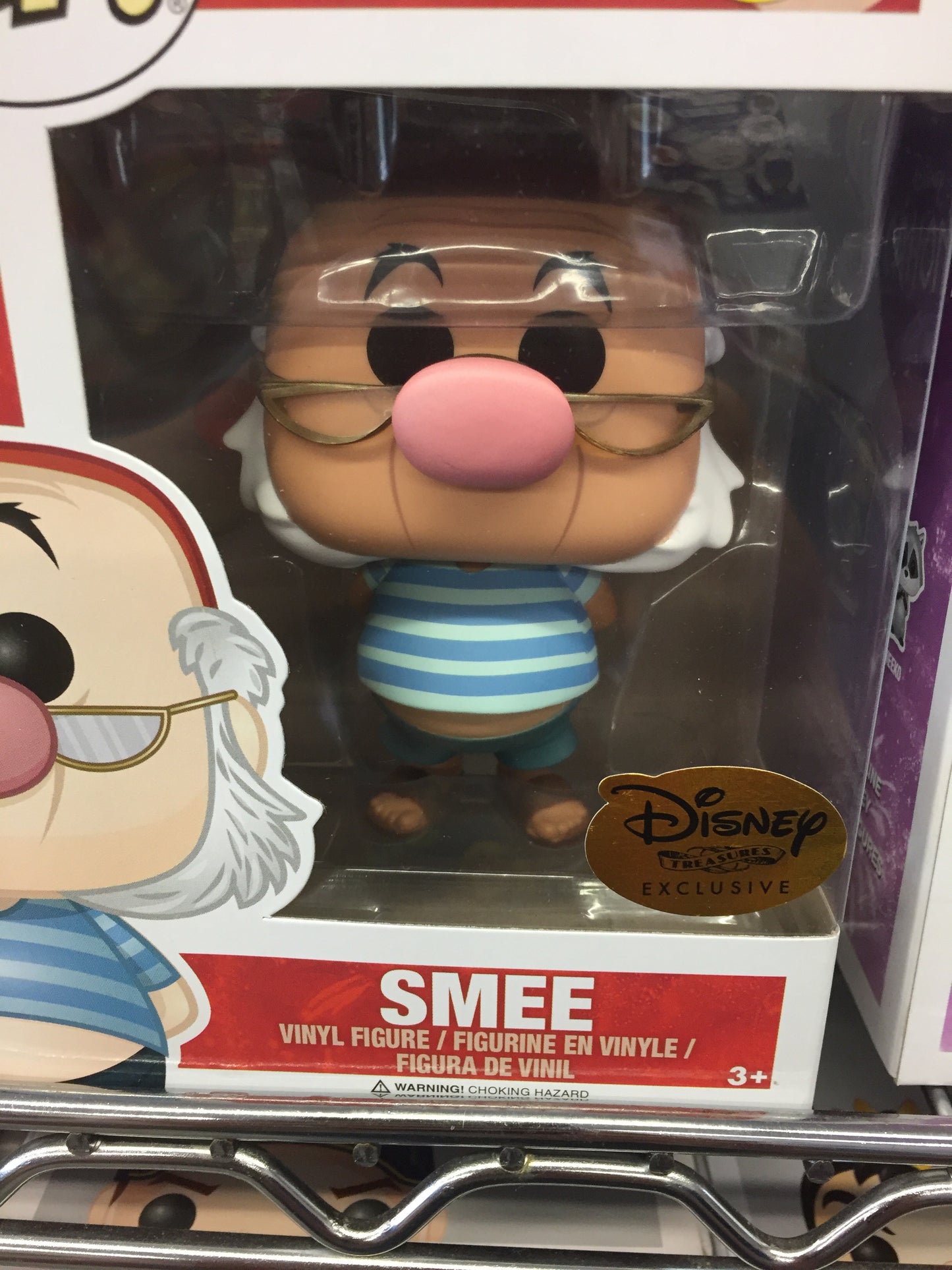 Disney Exclusive Smee Peter Pan Figure Funko Pop! Vinyl