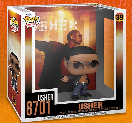 Usher 8701 #39 - Funko Pop! Album Cover (Rocks)