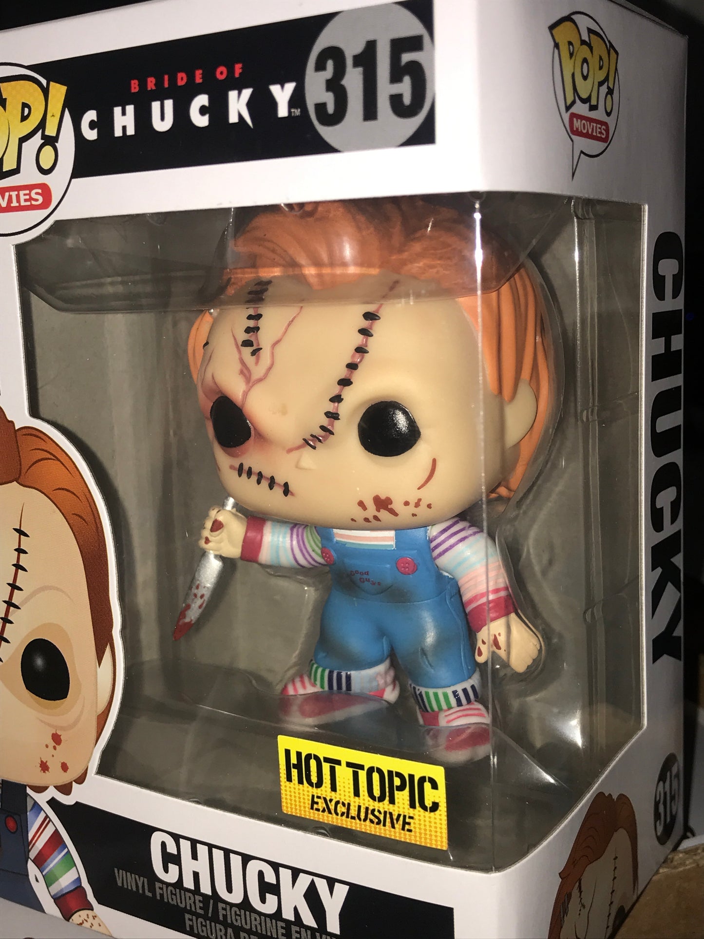 Bride of Chucky - Chucky #315 - Exclusive Funko Pop! Vinyl Figure (Movies)
