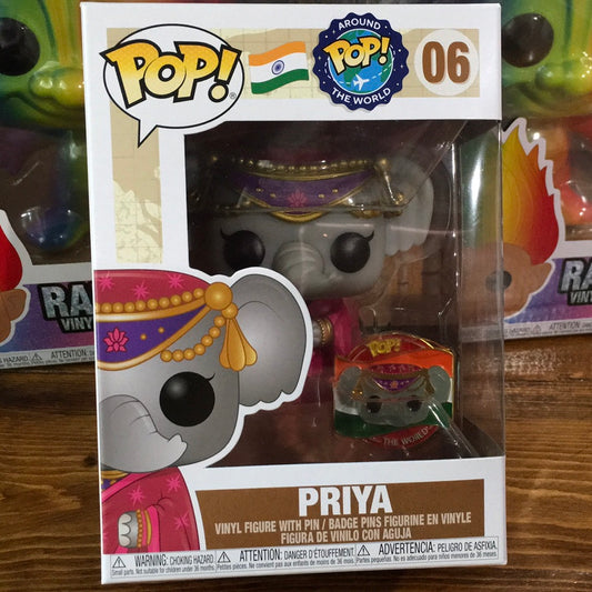 Around the World Priya 06 Funko Pop! vinyl figure Icons