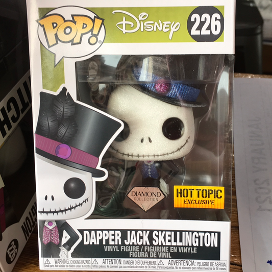 NBC Dapper Jack Skellington diamond exclusive Funko Pop! Vinyl figure