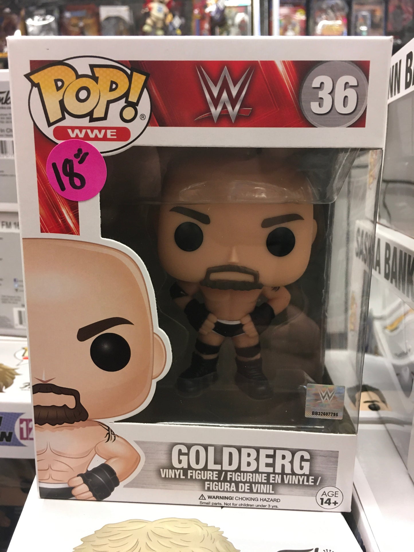 WWE Goldberg Funko Pop! Vinyl figure 2020