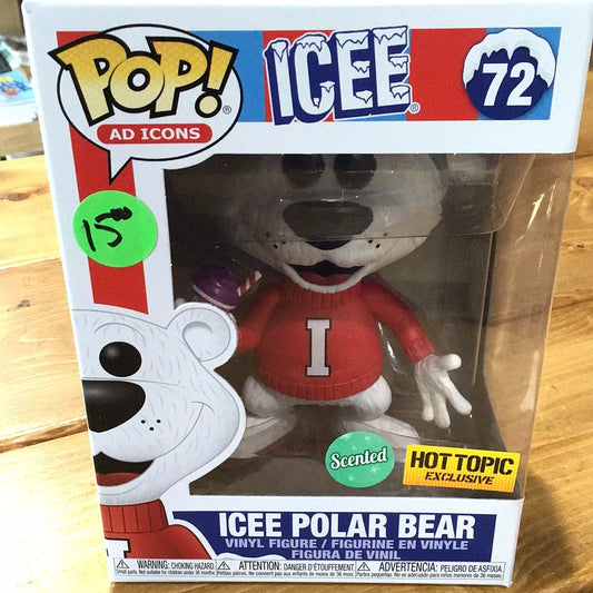 Ad Icons - Icee Polar Bear (Scented) #72 - Exclusive Funko Pop! Vinyl Figure