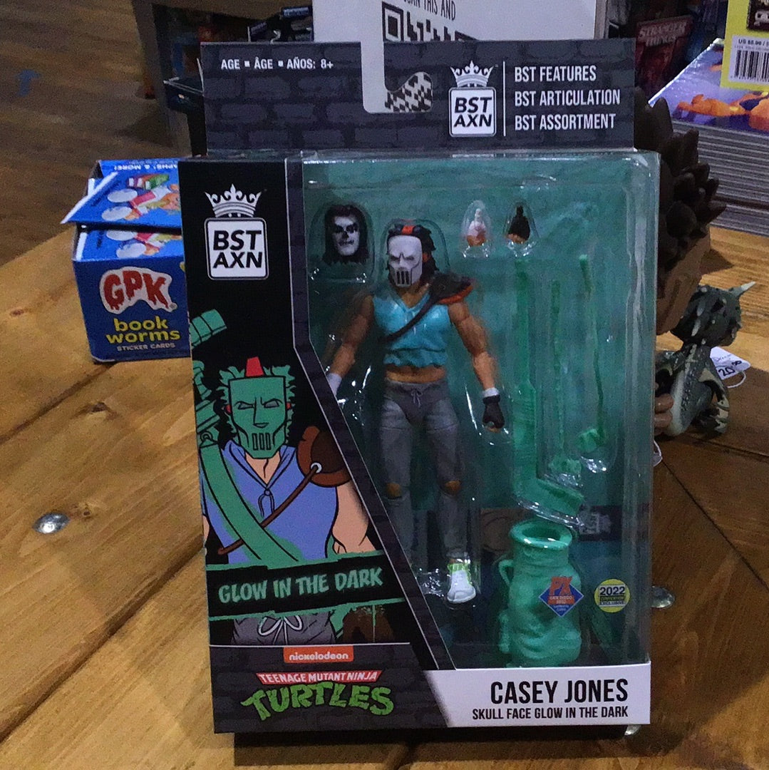 TMNT - Casey Jones GITD Skull Face - Exclusive Action Figure
