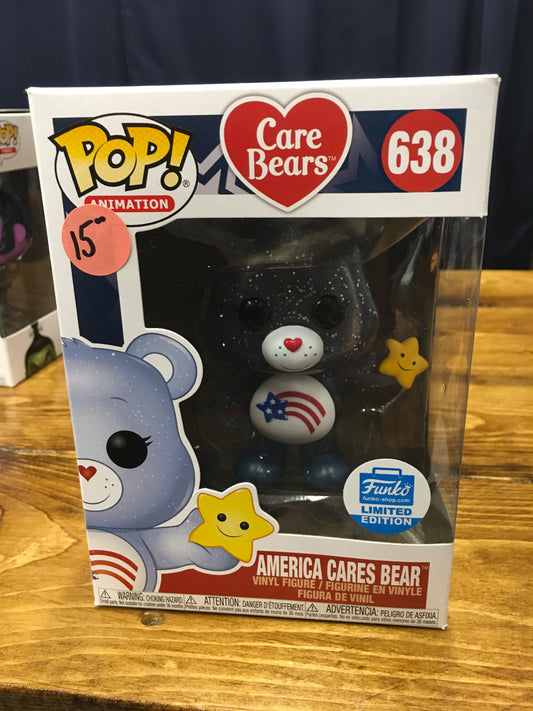 Care Bears America Cares Bear Exclusive Funko Pop! Vinyl figure