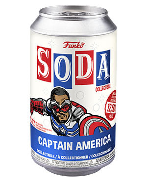 FAWS Captain America Vinyl Soda sealed Mystery Funko figure