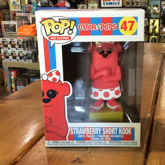 Ad Icons - Otter Pops Strawberry Short Kook #47 - Funko Pop! Vinyl Figure