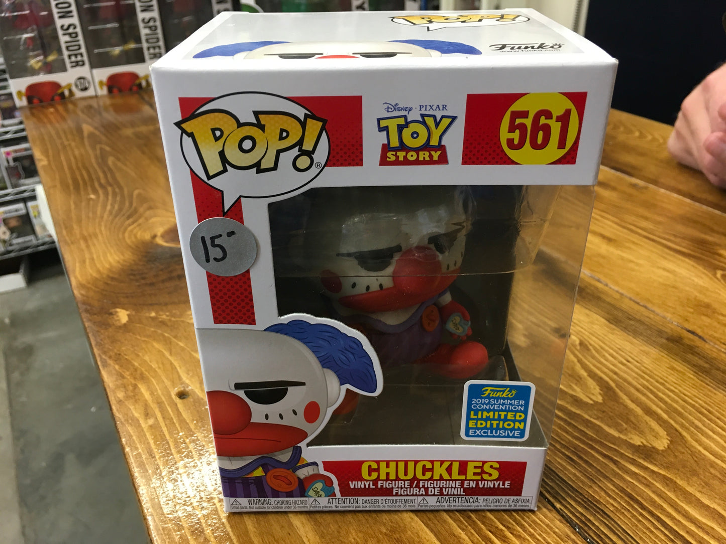 Disney Toy Story Chuckles 561 exclusive Funko Pop! Vinyl figure