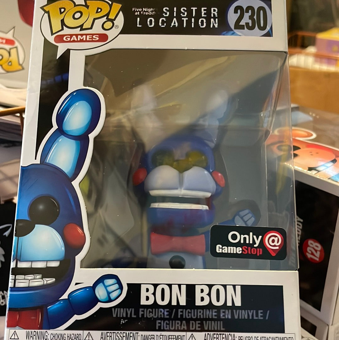 Five nights at Freddy's The Sister Location Bon Bon Exclusive Funko Pop! Vinyl figure video game
