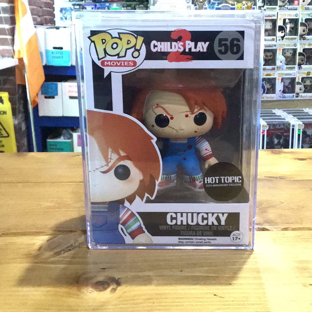Childs play 2 Chucky 56 Hot Topic Exclusive Funko Pop! Vinyl figure new