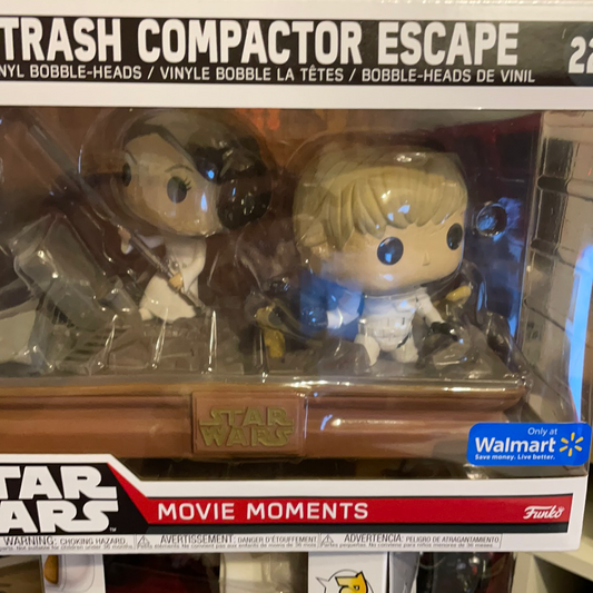Star Wars Trash Compactor Escape exclusive 224 Funko Pop movie moments