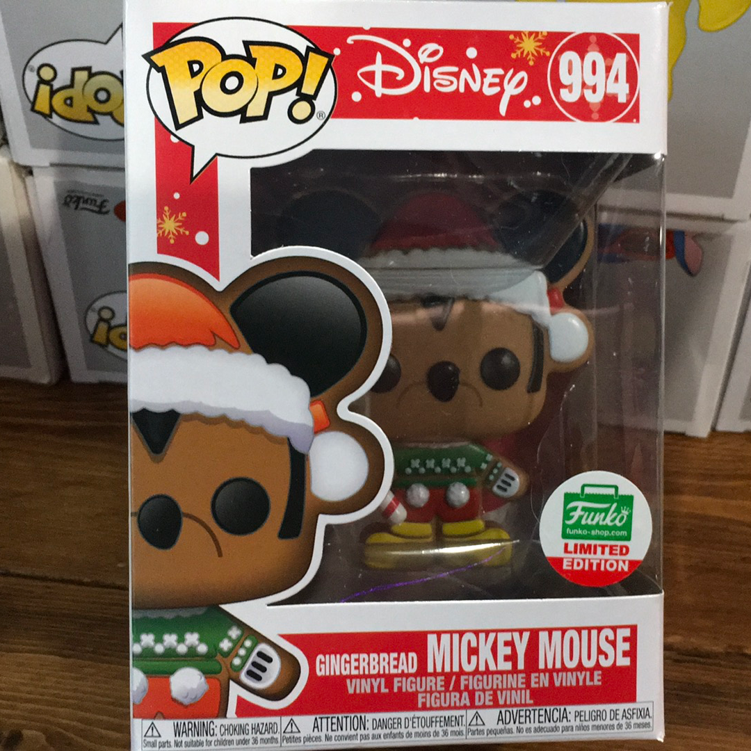 Disney mickey Mouse gingerbread exclusive Funko Pop! Vinyl Figure store