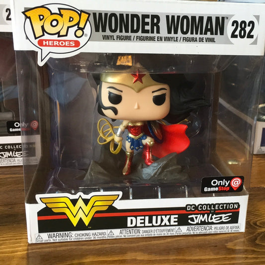 Wonder Woman deluxe exclusive 282 Jim Lee Funko Pop! Vinyl figure dc comics
