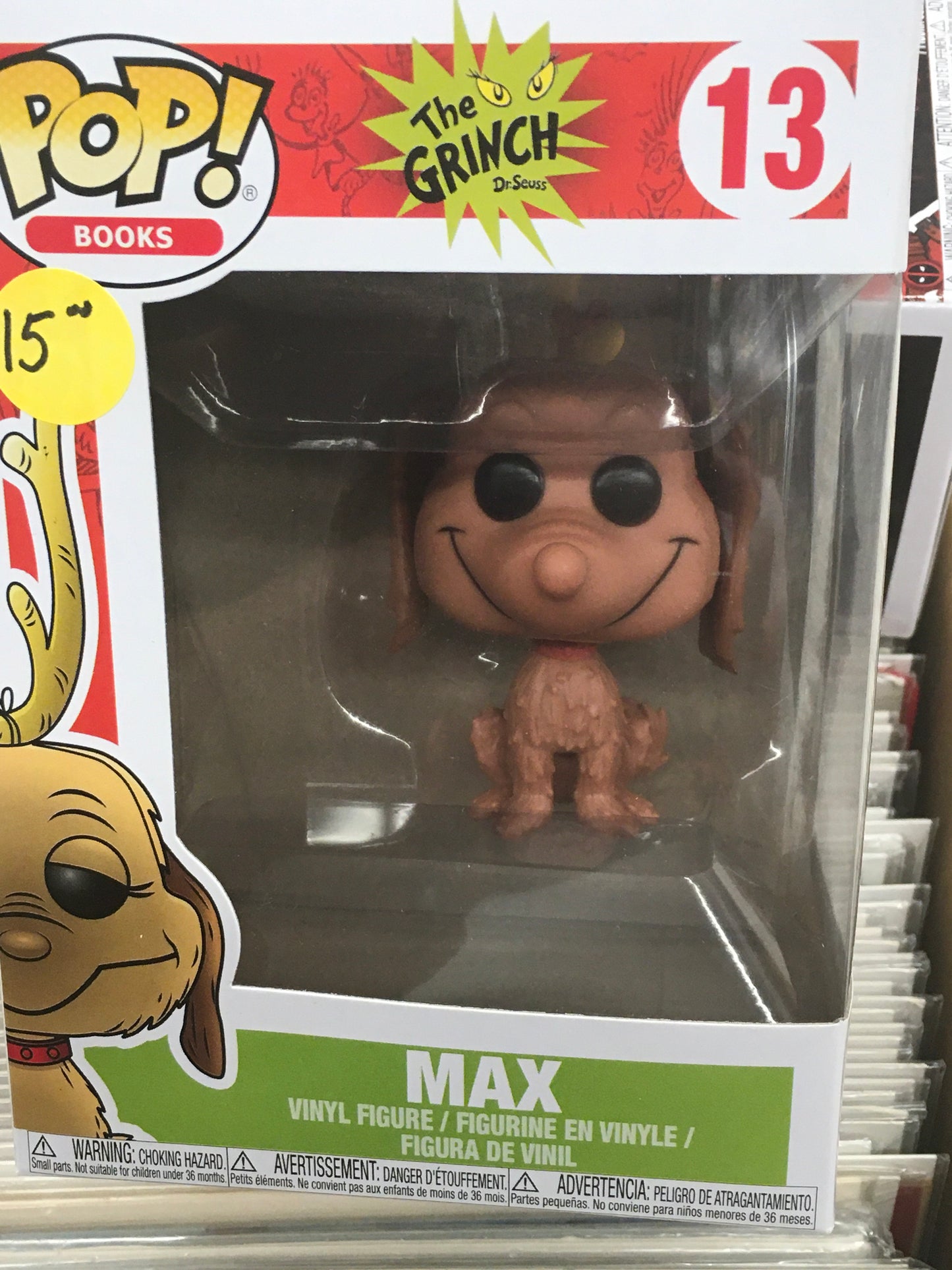 Grinch Max retired Funko Pop! VINYL Figure cartoon