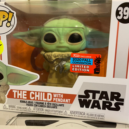 Star Wars - The Child with Pendant #398 - Exclusive Funko Pop! Vinyl Figure