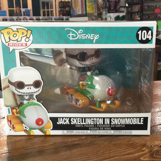 NBC Ride Jack snowmobile Funko Pop! Vinyl Figure Disney