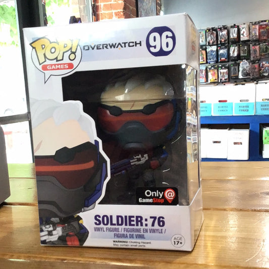 Overwatch Soldier: 76 Exclusive Funko Pop! Vinyl figure video games