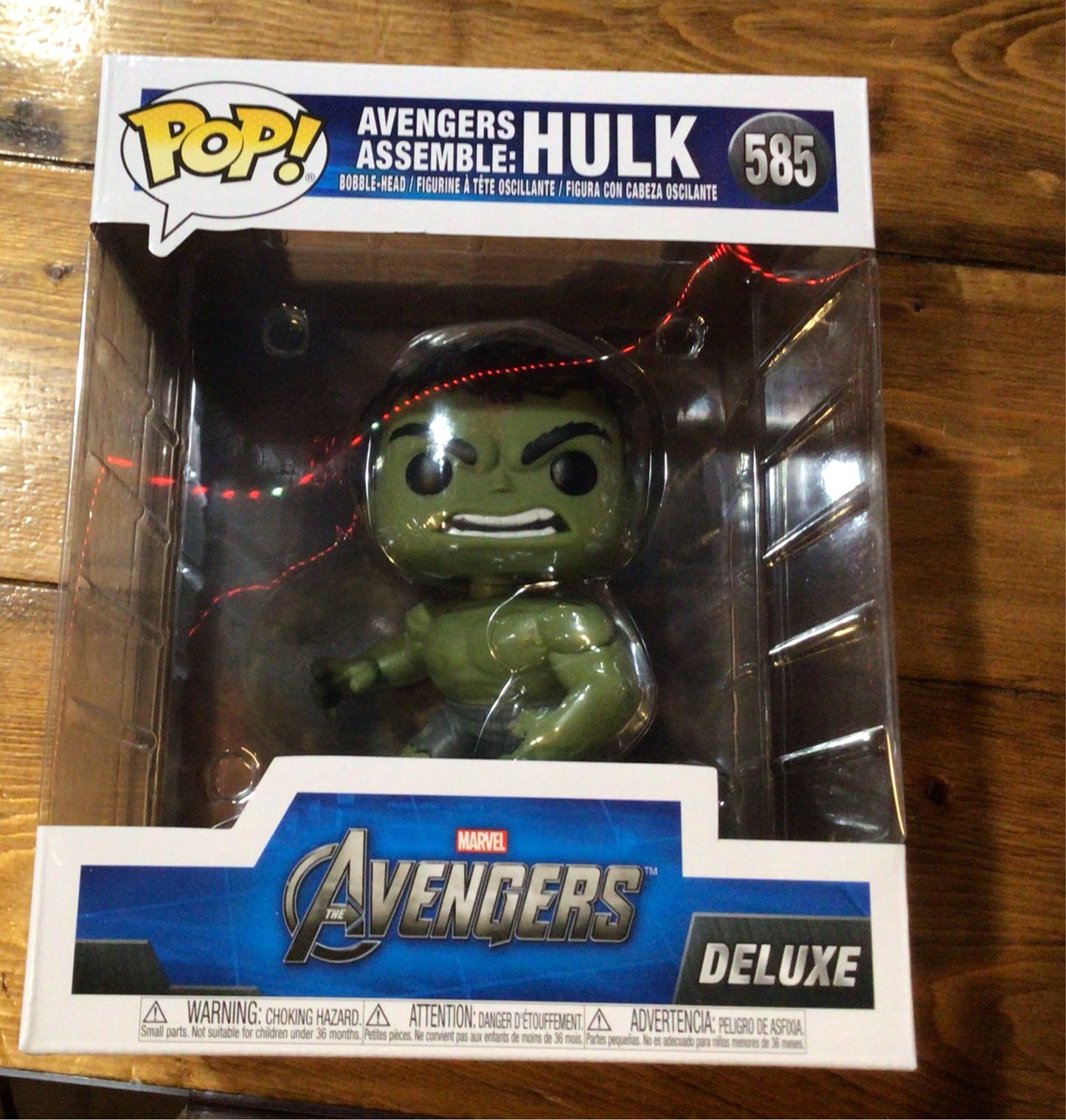 Marvel Avengers Assemble - Hulk #585 - Funko Pop! Deluxe Vinyl Figure