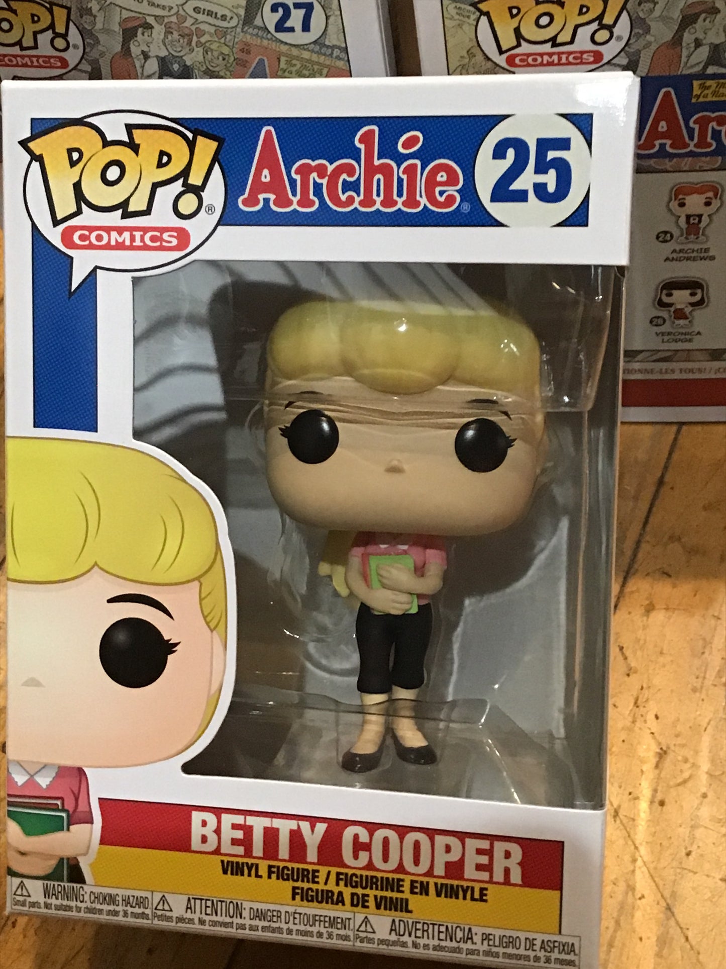 Archie Betty Cooper comic Funko Pop! Vinyl Figure store cartoon