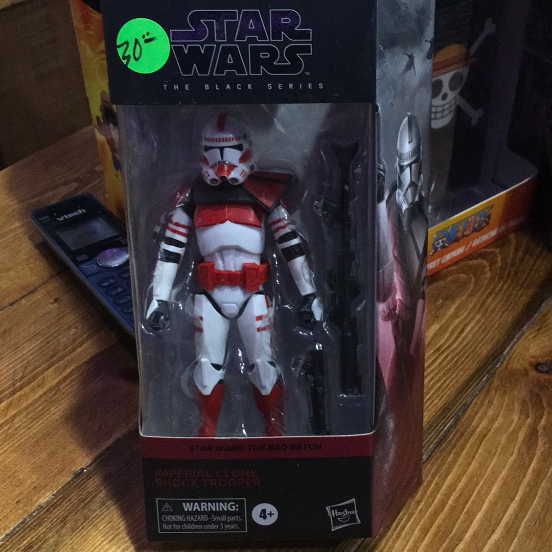 Star Wars Imperial clone shock trooper Black Series action figure