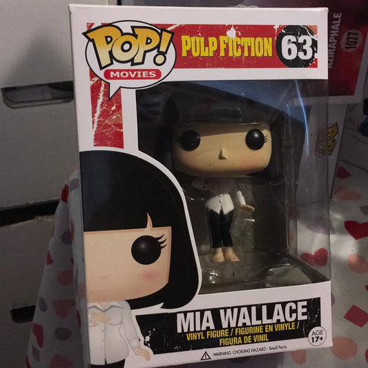 Pulp Fiction Mia Wallace 63 Funko Pop! vinyl figure Movies