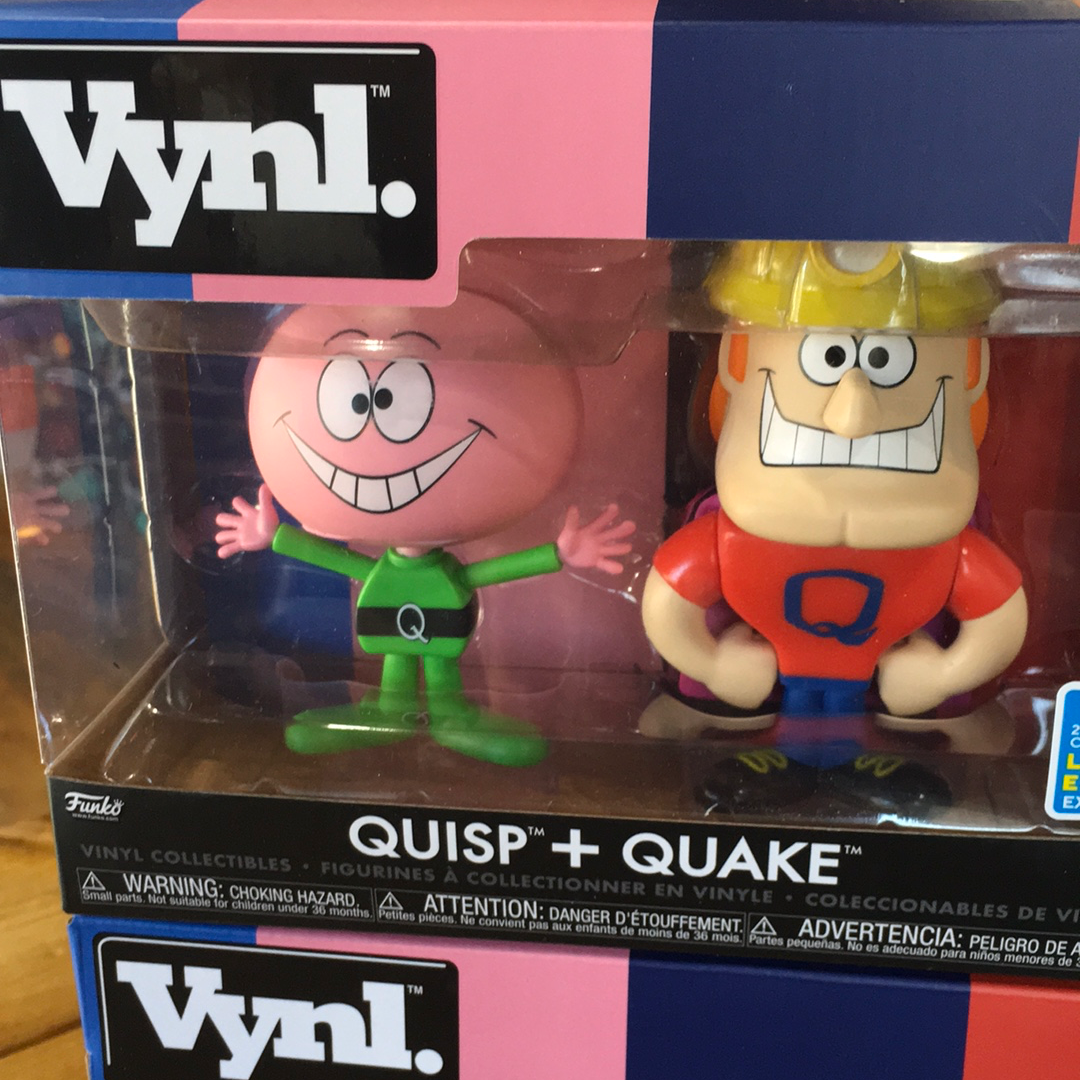 Icons Quisp Quake Vynl 2 pack exclusive Funko Mini disney Vinyl Figure