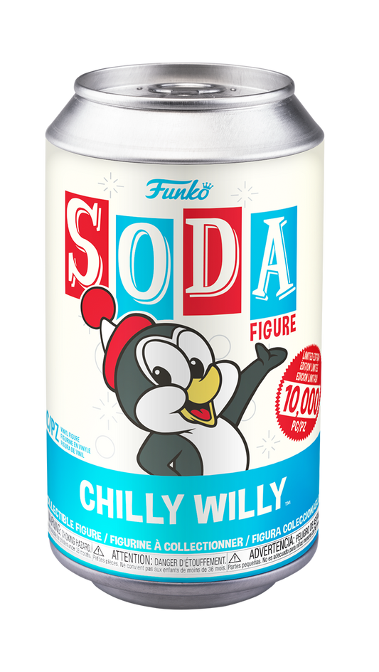 Vinyl Soda Chilly Willy Mystery Funko figure