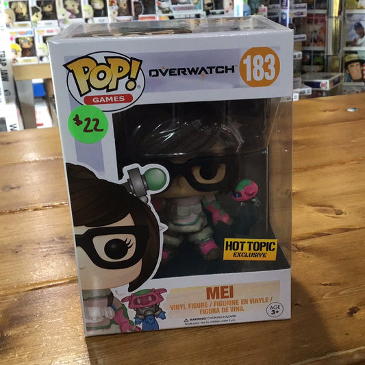 Overwatch Mei 183 Exclusive Funko Pop vinly Figure