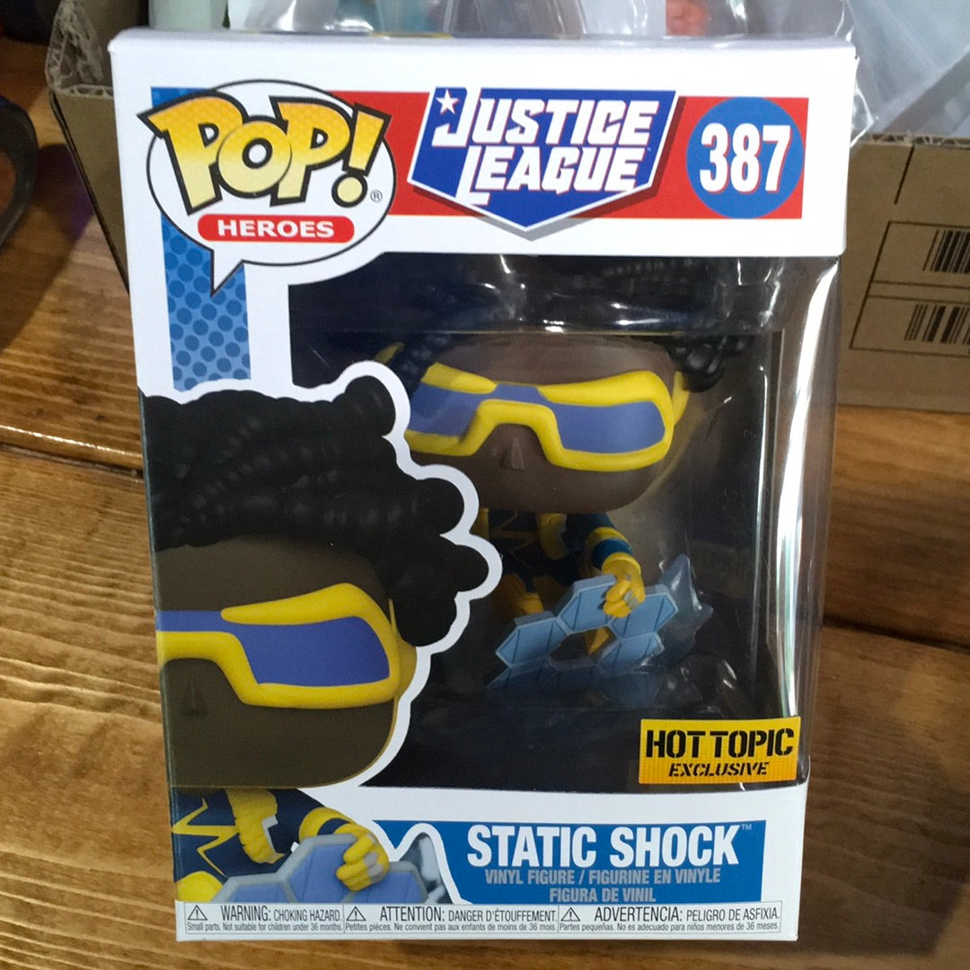 Dc comics Static Shock 387 exclusive Funko Pop Vinyl Figure