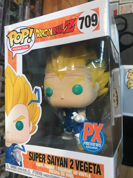 DBZ - Super Saiyan 2 Vegeta #709 - Exclusive Funko Pop Vinyl Figure