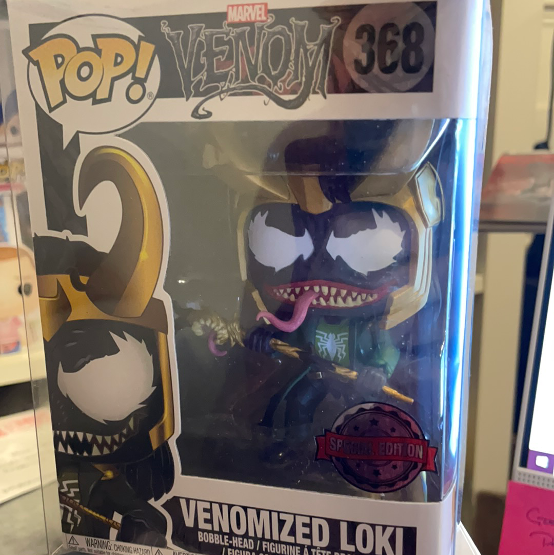 Venomized Loki Marvel exclusive Funko Pop! Vinyl Figure