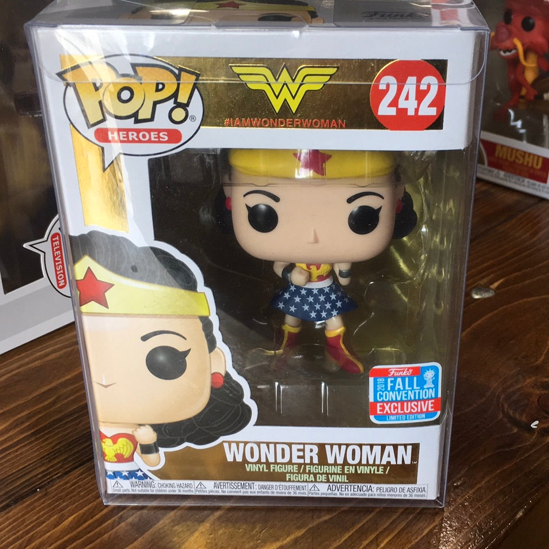 DC Heroes Wonder Woman 242 #IAmWonderWoman Exclusive Funko Pop! Vinyl Comics