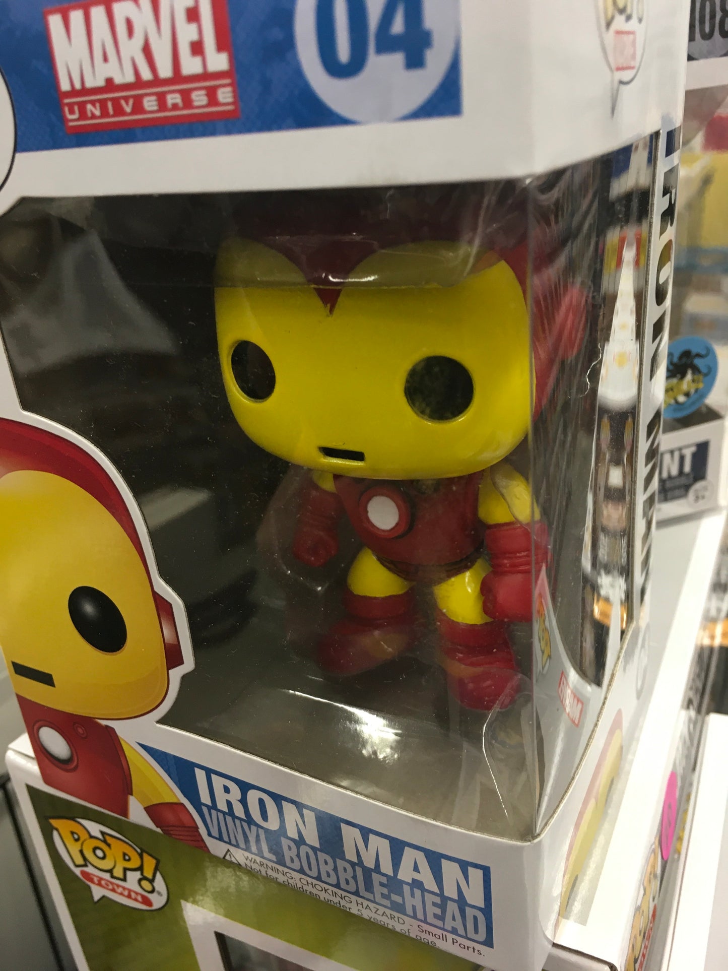 Marvel Iron man yellow Funko Pop! Vinyl figure 2020