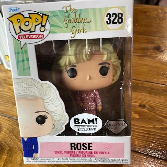 Rose - Golden Girls Diamond #328 - Exclusive Funko Pop! Vinyl Figure (Television)