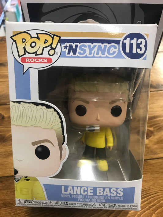 *NSYNC Lance Bass #113 - Funko Pop! Vinyl Figure (rocks)