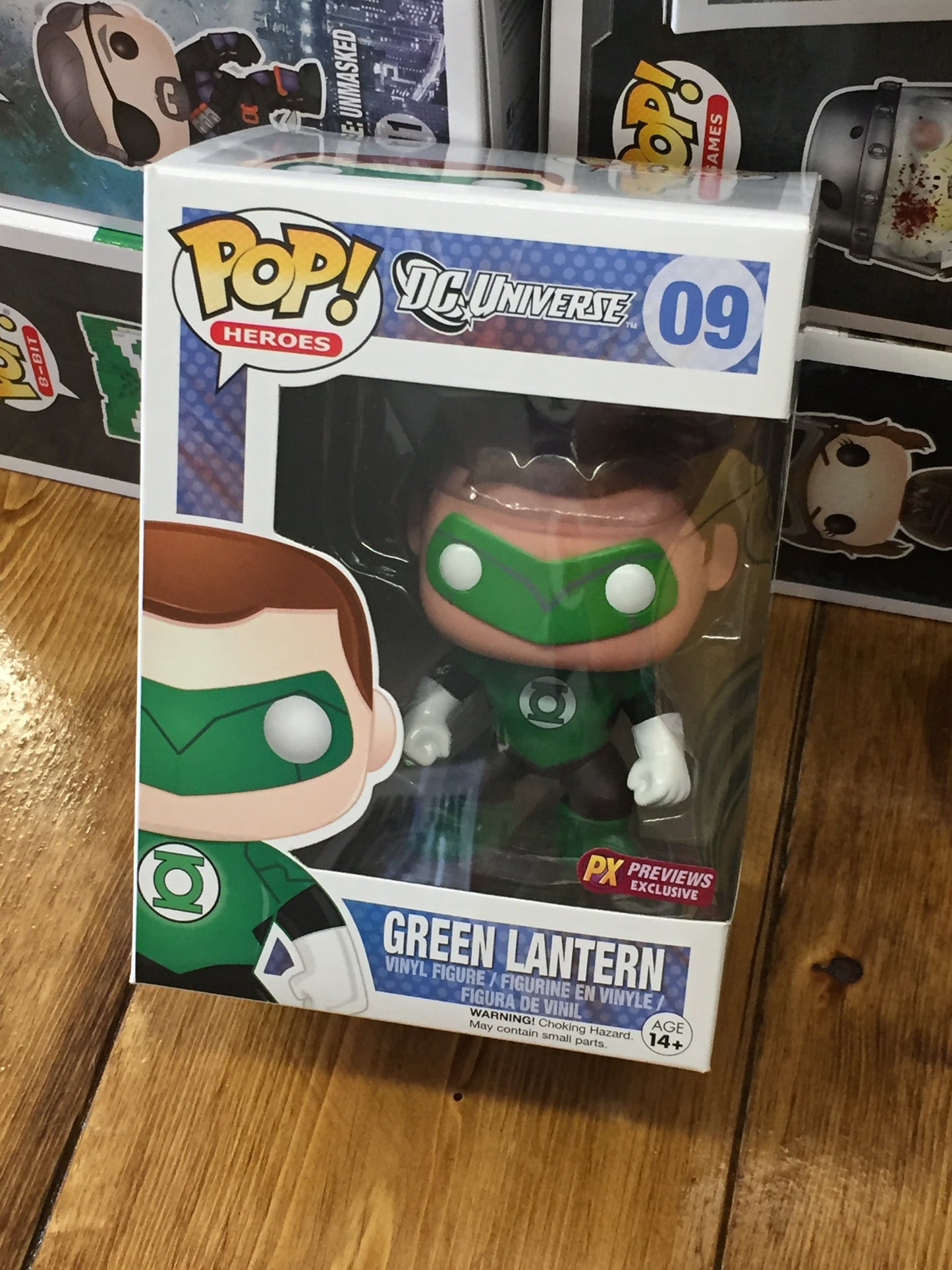 Green Lantern new 52 Exclusive Funko Pop! Vinyl figure DC Comics