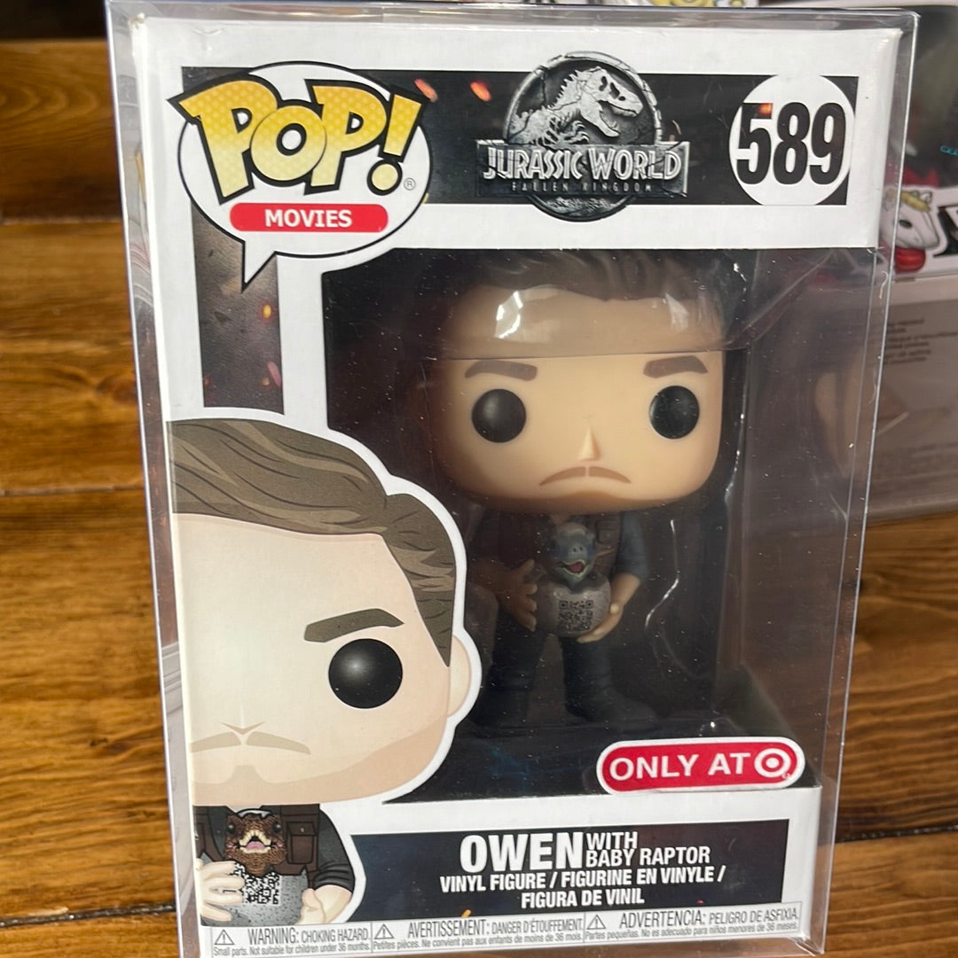 Jurassic World Owen Grady exclusive Funko Pop! Vinyl figure world