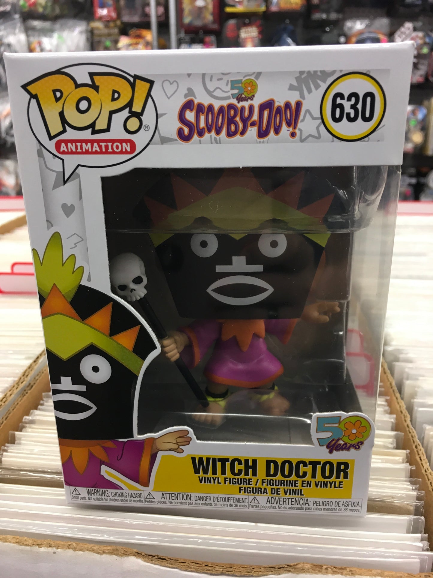 Scooby-Doo ! 50 Years Witch Doctor Funko Pop! Vinyl figure