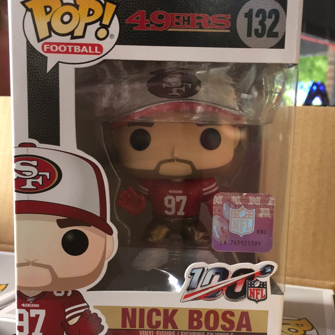 NFL 49ers Nick Bosa Funko Pop! Vinyl Figure sports