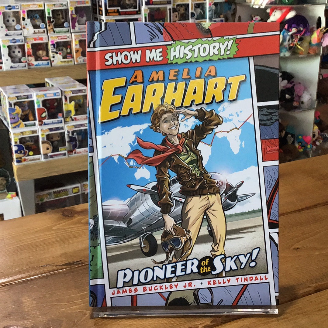 Amelia Earhart: Pioneer of the Sky - Graphic Novel by Portable Press