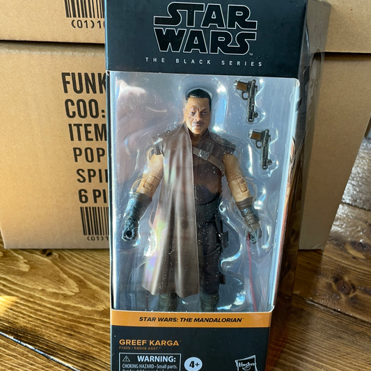 Star Wars Mandalorian Greef karga Black Series action figure