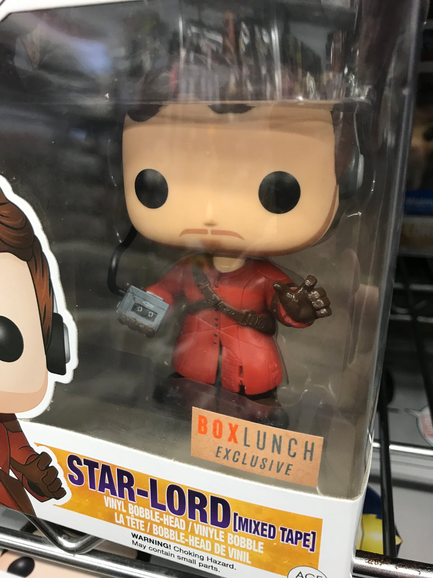 Guardians of the Galaxy Star Lord mixed tape Exclusive Funko Pop! Vinyl figure